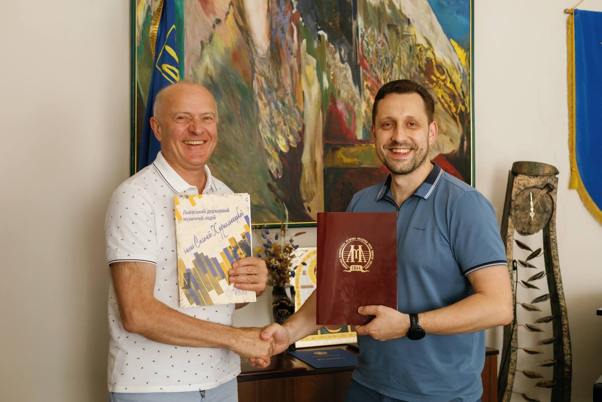 Академія Лисенка та ліцей Крушельницької підписали угоду про співпрацю