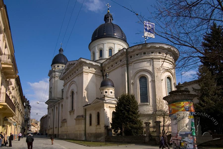 Храм Преображення Господа Ісуса Христа (вул. Краківська, 21) / фото: lia.lvivcenter.org