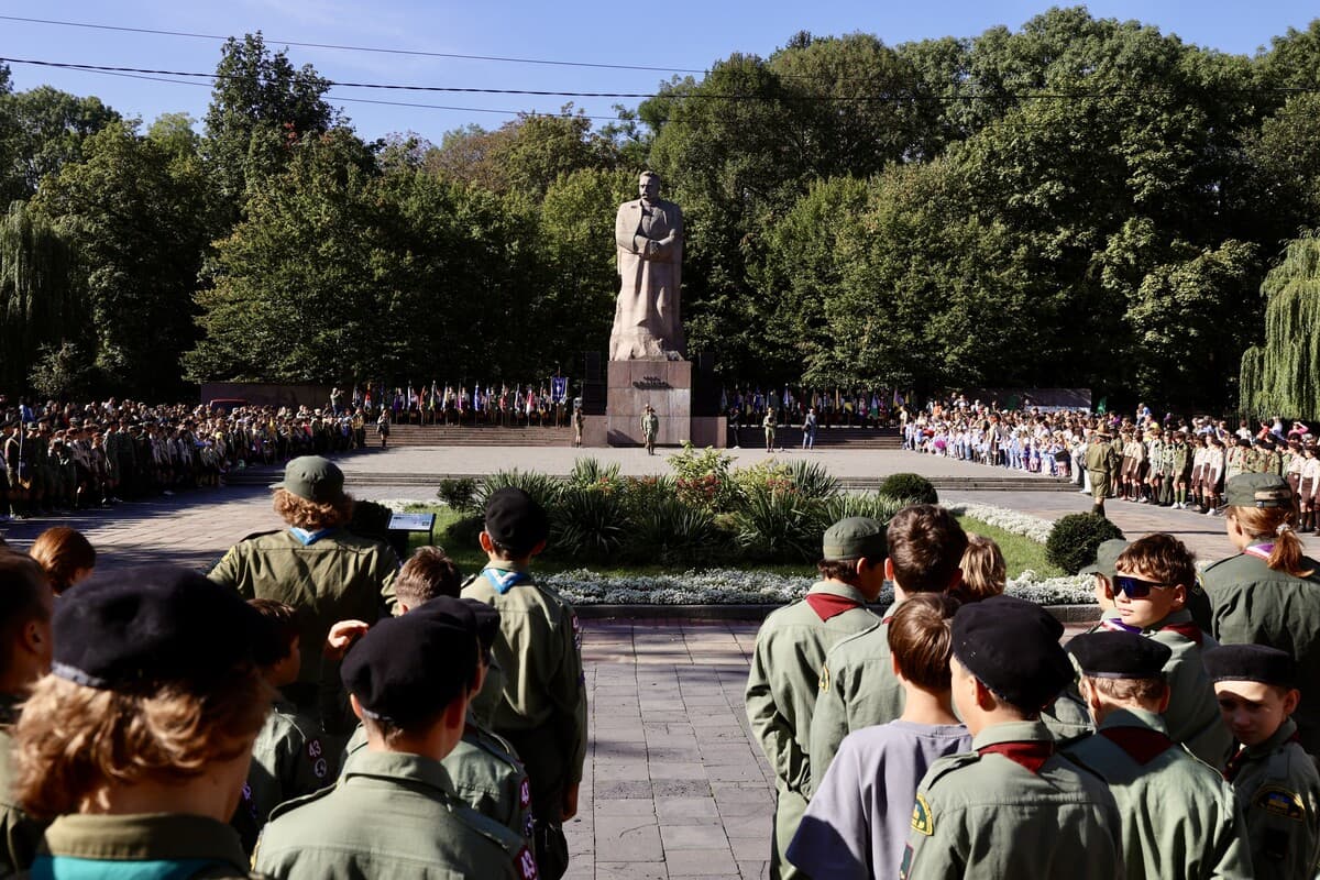 Відкриття Пластового Року у Львові / фото: ЛМР