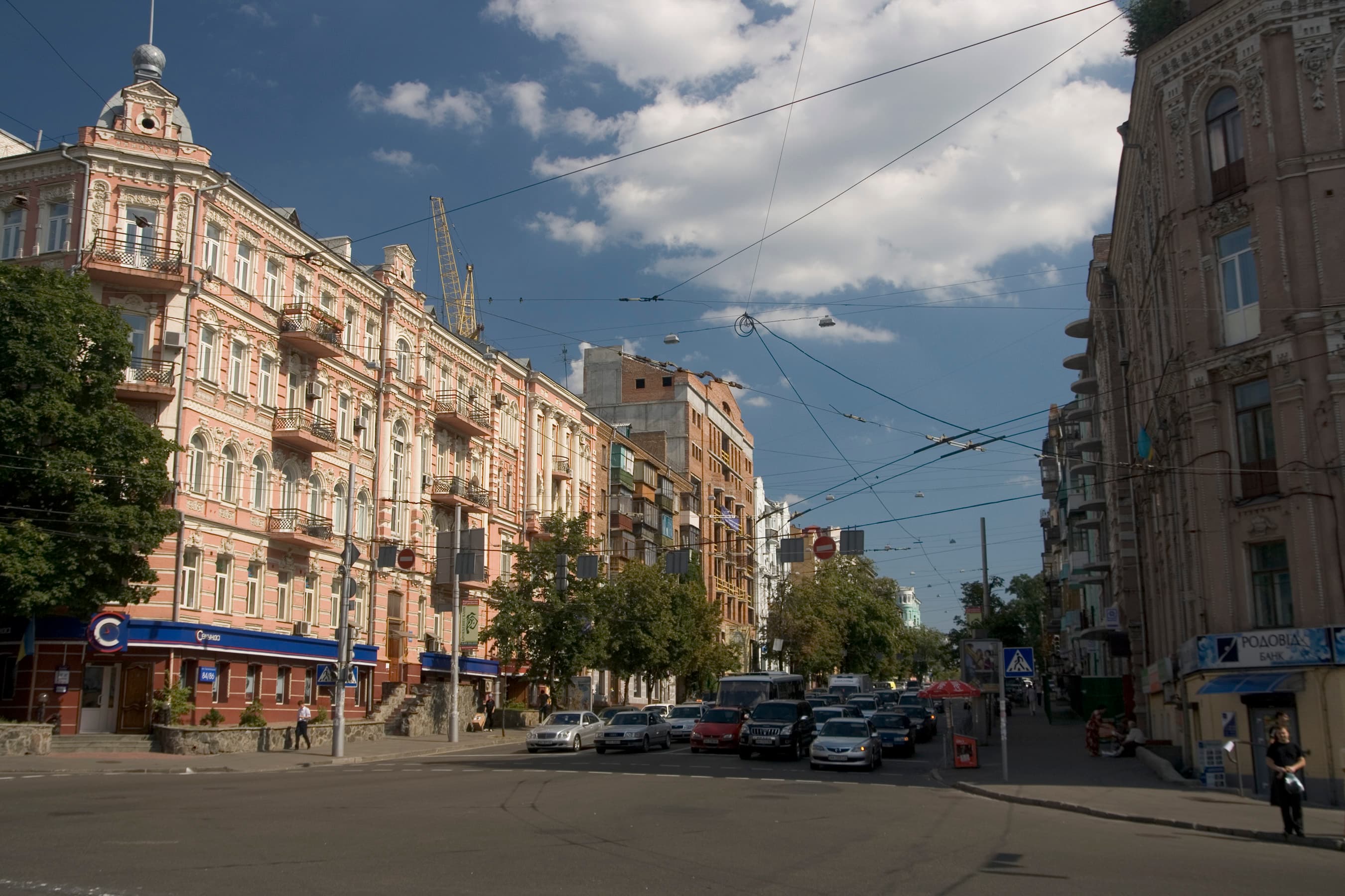 Вулиця Саксаганського. Фото: відкриті джерела