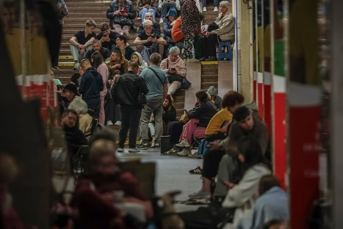 Масована атака на Київ: під час обстрілу в метро укривалися 42 тисячі людей