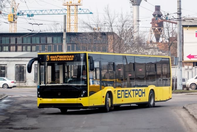Львовом курсуватимуть 25 нових автобусів «Електрон»