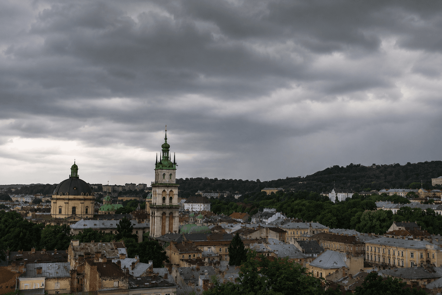 Львів накриють дощі та грози / фото ілюстративне створене ШІ