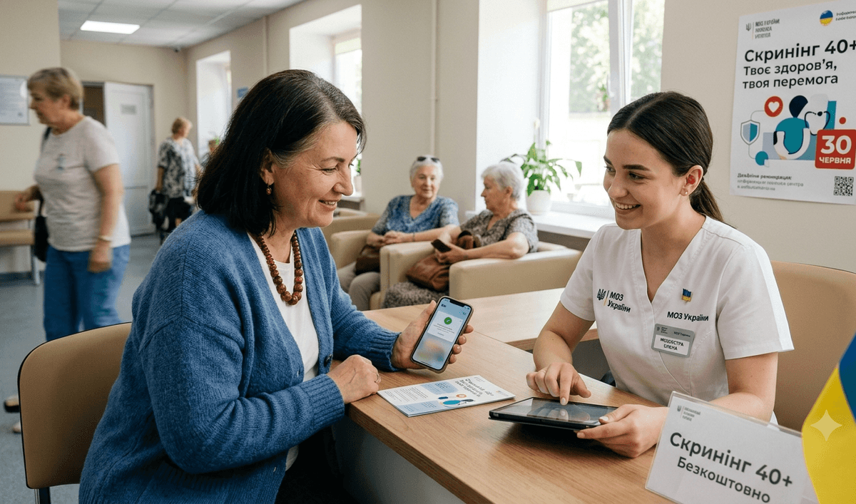 Залишився тиждень: українців закликають встигнути пройти безкоштовний "Скринінг здоров’я 40+"