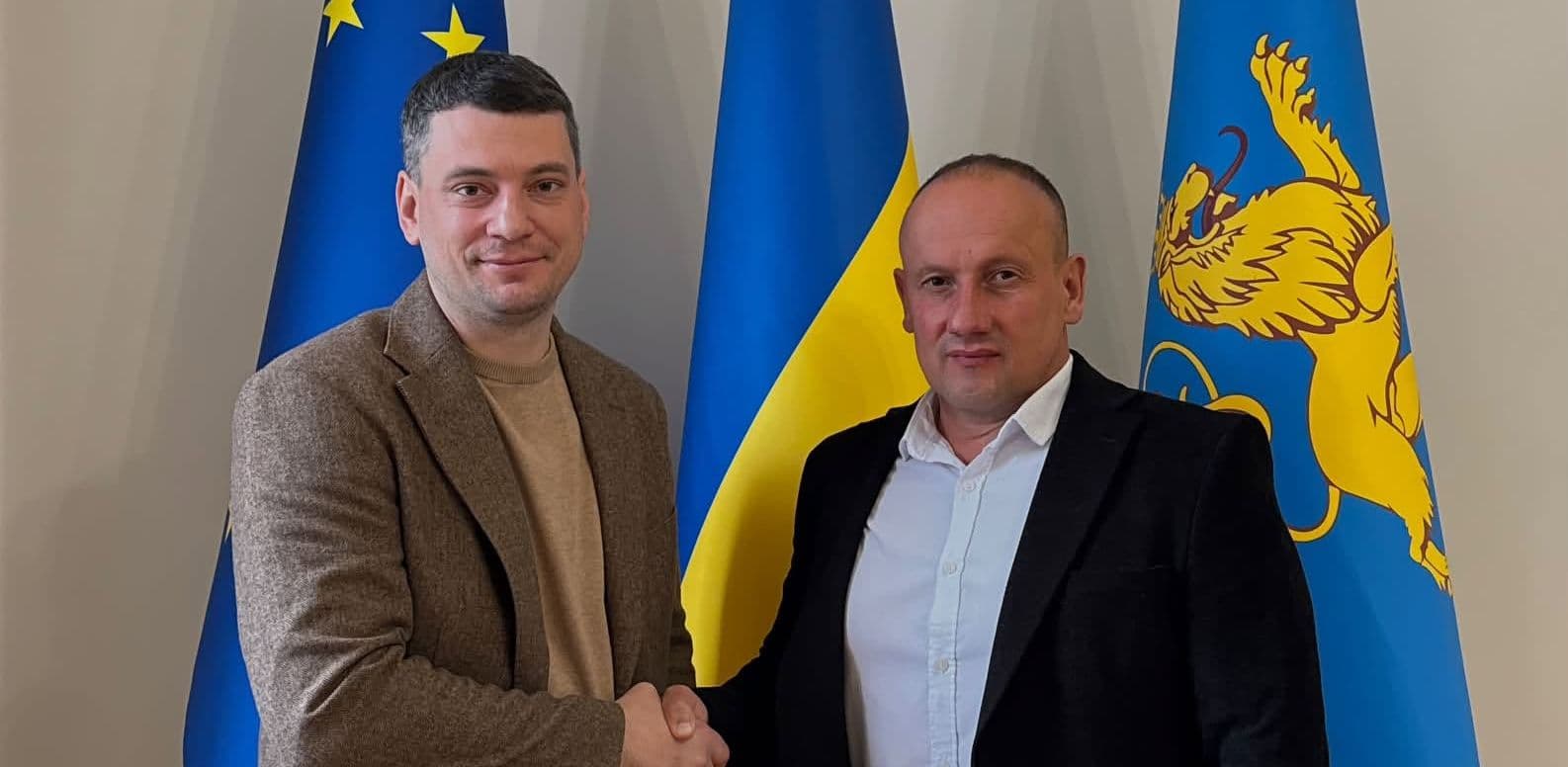 Андрій П'ясецький (справа) й Андрій Годик (зліва) / фото: фб Андрія Годика