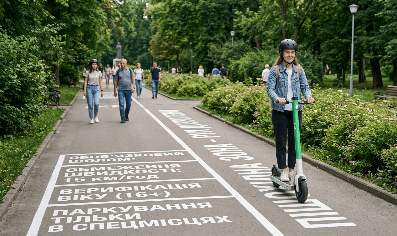 З 1 липня у Львові діятимуть нові правила для електросамокатів / фото ілюстративне створене ШІ