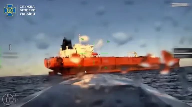 У Чорному морі СБУ уразили танкери, які таємно возили мільйони тонн російської нафти