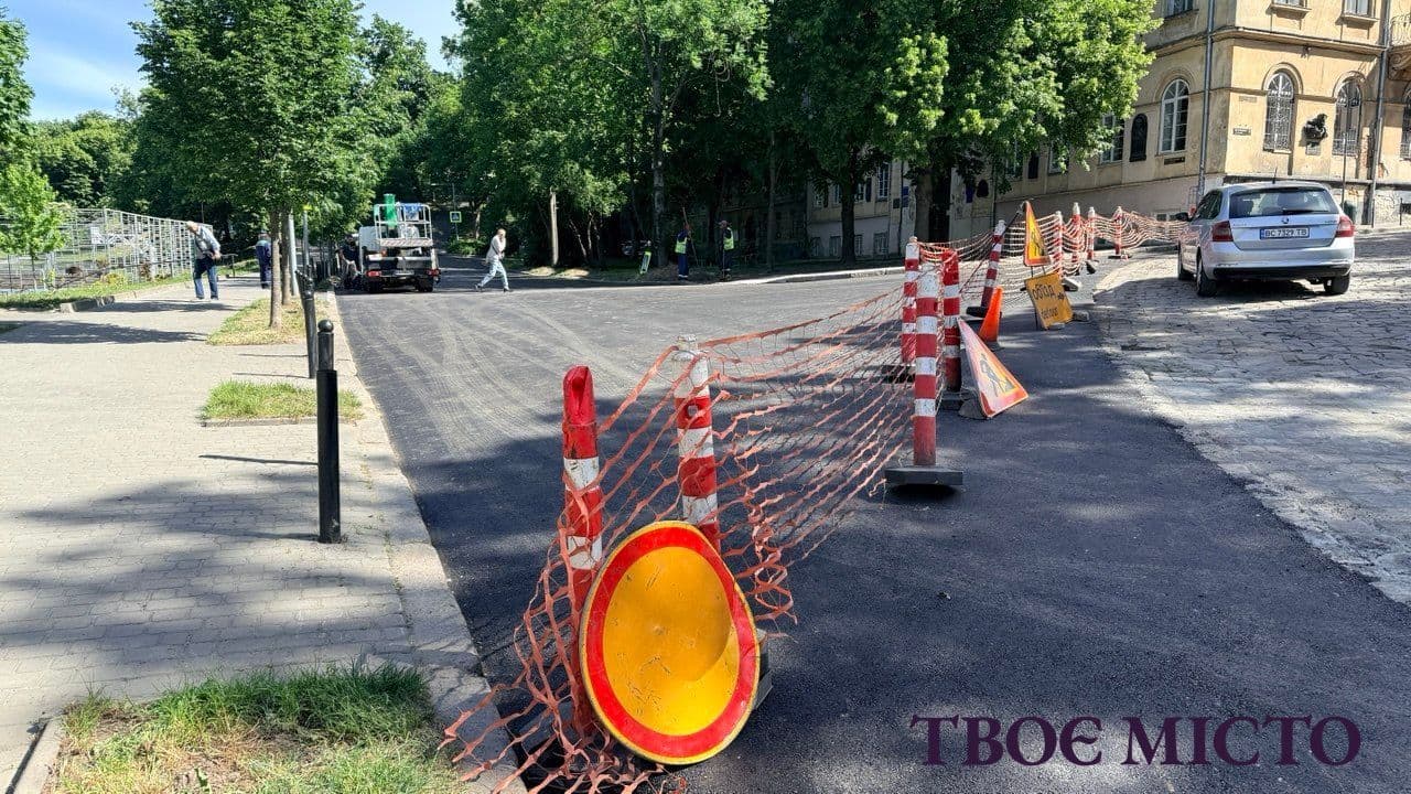 На вулиці Винниченка завершують сьогодні ремонт