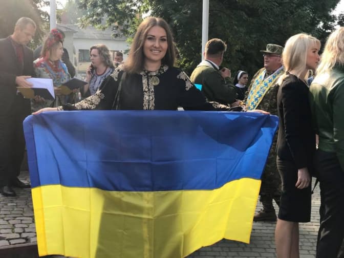 Львівській волонтерці Софії Федині присвоїли орден Княгині Ольги