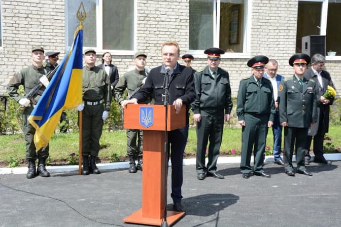 У Львові відкрили стелу загиблим військовим Нацгвардії