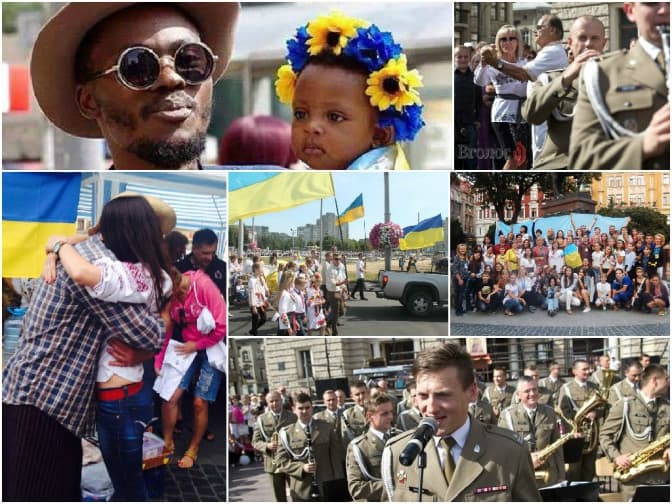 Як у Львові відзначали День Незалежності. 10 фото