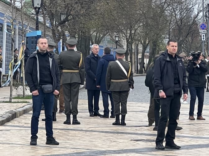 У Києві помітили генсека НАТО Єнса Столтенберга