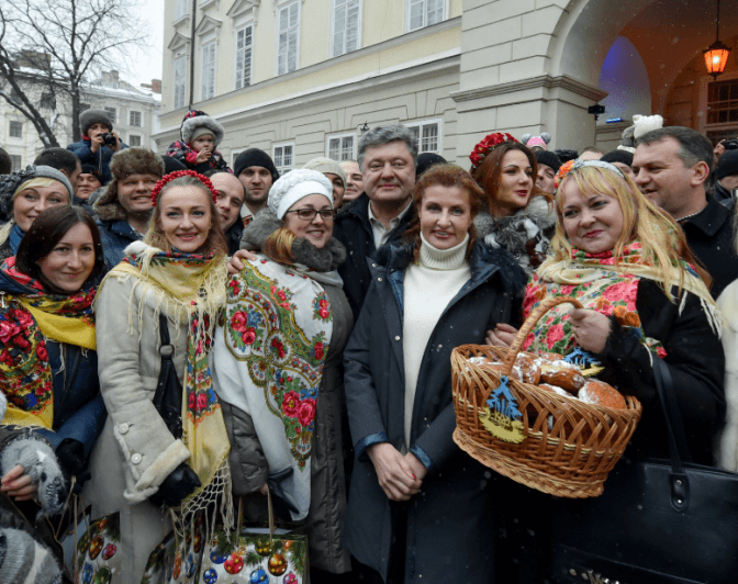 Родина Президента відвідала Різдвяний Львів. Фоторепортаж