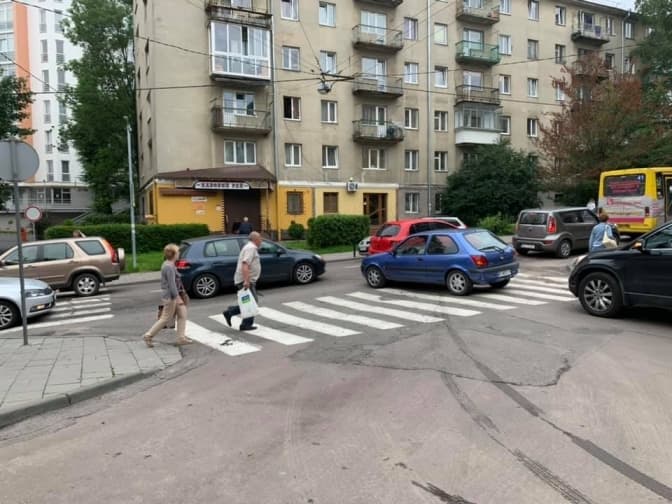 На перехресті вулиць Горбачевського – Котляревського у Львові нанесуть розмітку-вафельницю