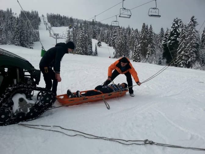 У горах Львівщини травмувалось троє лижників