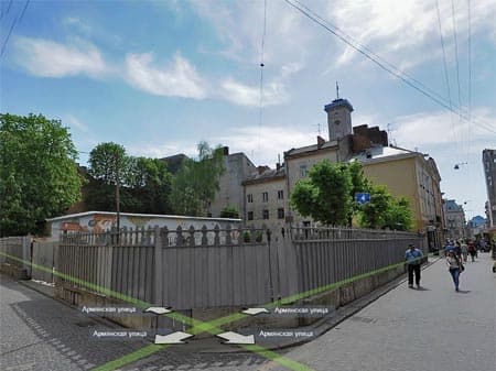 На розі вулиць Краківська - Вірменська у Львові збудують готель