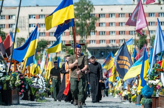 У Львові попрощаються із загиблим на війні захисником. Ким він був