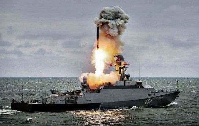 Росіяни тримають в морі 100 ракет типу «Калібр»