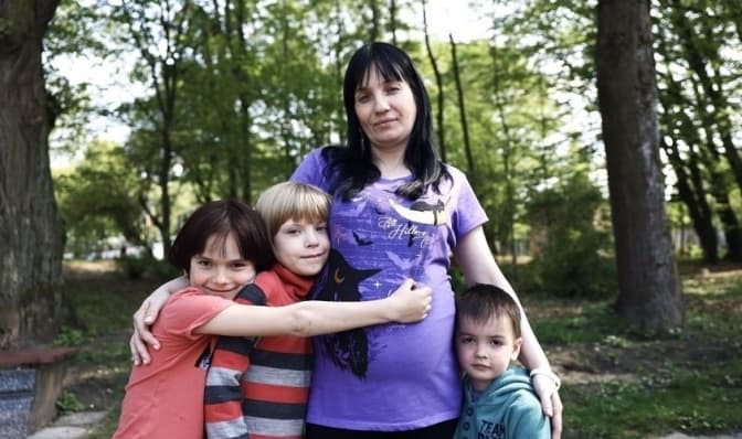 Востаннє була вдома у 2014-му. Історія вагітної багатодітної переселенки з Горлівки