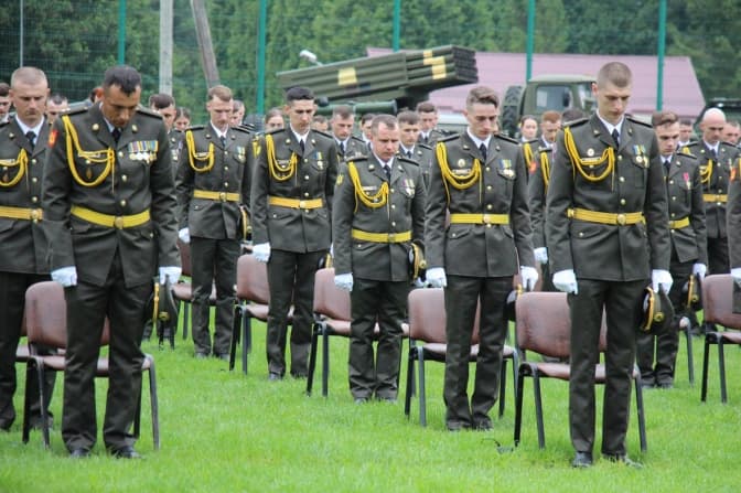 У Львівській Академії сухопутних військ відбувся випуск 654 офіцерів. Фото