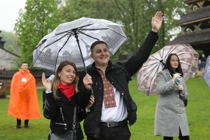 У Шевченківському Гаю відбувся благодійний фестиваль «Святкуймо Воскресіння разом». Фото