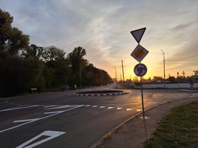 У Києві облаштували 40 кільцевих транспортних розв’язок за цей рік