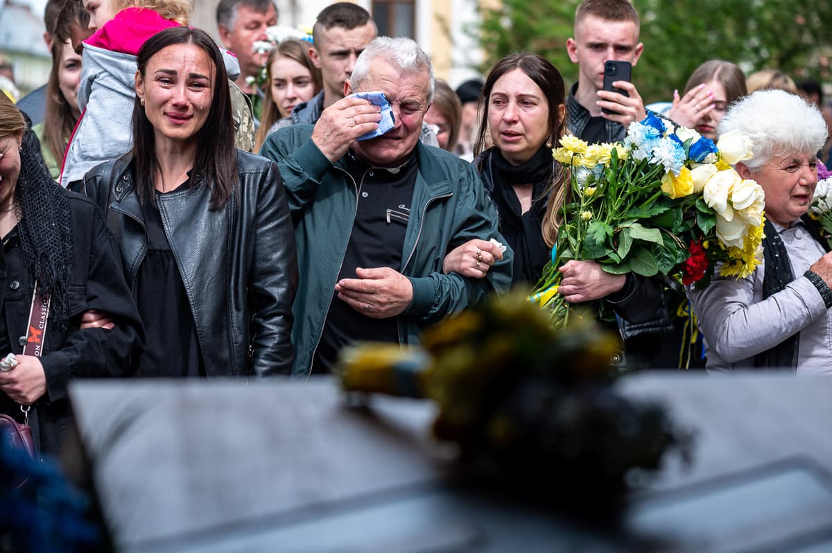 Львів попрощався із загиблими на війні захисниками. Фото