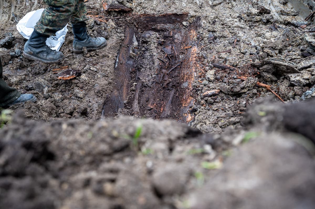 На цвинтарі у Львові знайшли останки солдатів Вермахту