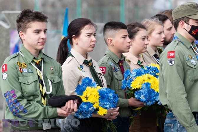 На Личакові вшанували військових та пластунів до 110-річчя скаутської організації. Фото