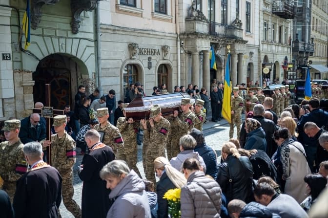 У Львові попрощалися із ще трьома Героями. Фото
