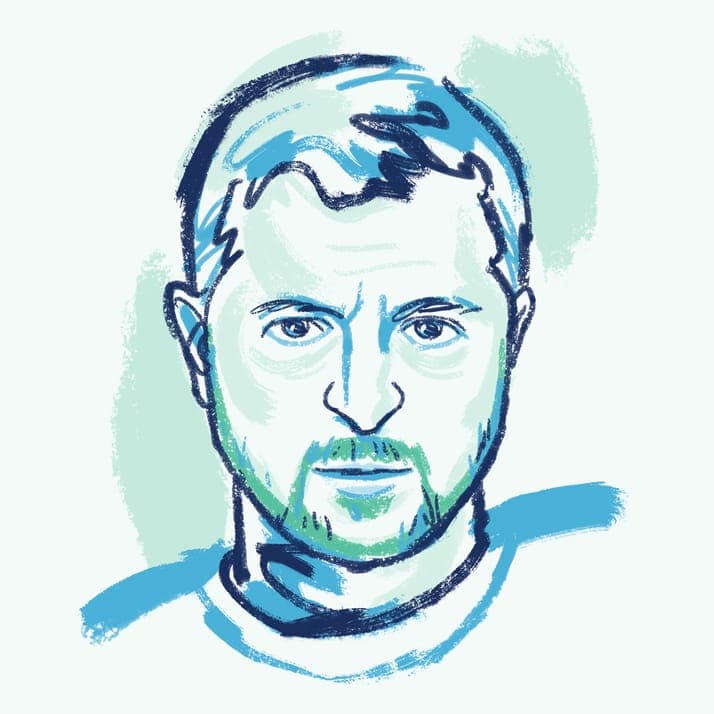 Володимир Зеленський / Ілюстрація видання Politico