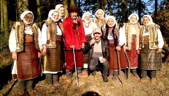 У Шевченківському Гаю у Львові знімають фільм про Олексу Довбуша. Фото
