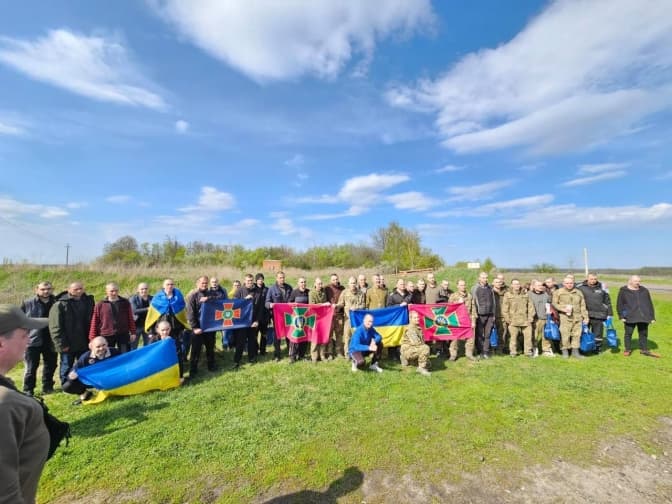 Україна повернула з російського полону ще 44 осіб