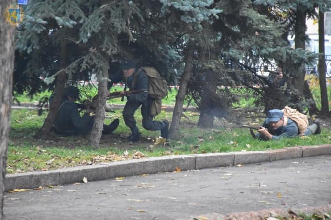 У Львові відтворили бої УГА за місто у 1918 році. Фото