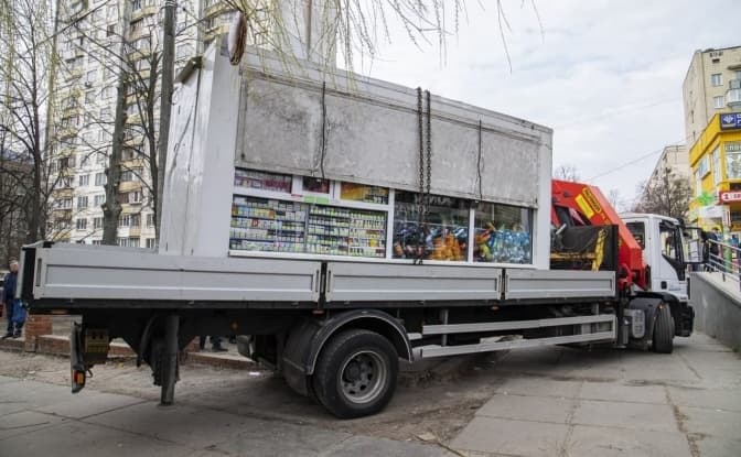 У Києві не припиняються демонтажі незаконних МАФів. Статистика останніх днів