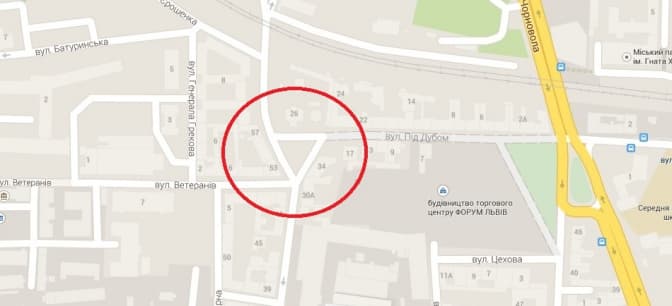 Карта google
