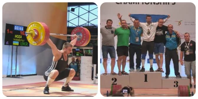 Львівський важкоатлет привіз додому золото із Чемпіонату Світу
