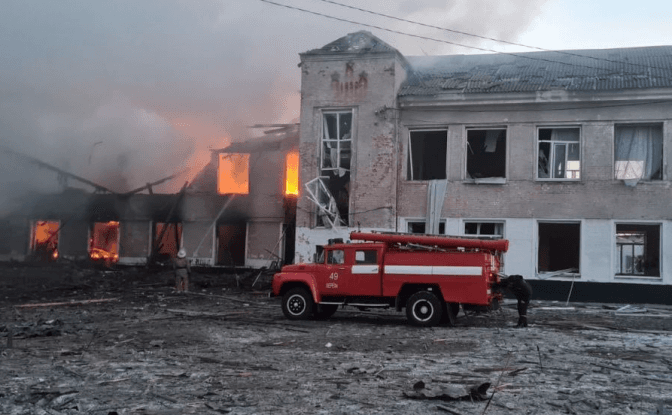 У Мерефі на Харківщині через обстріли загинули два десятки людей