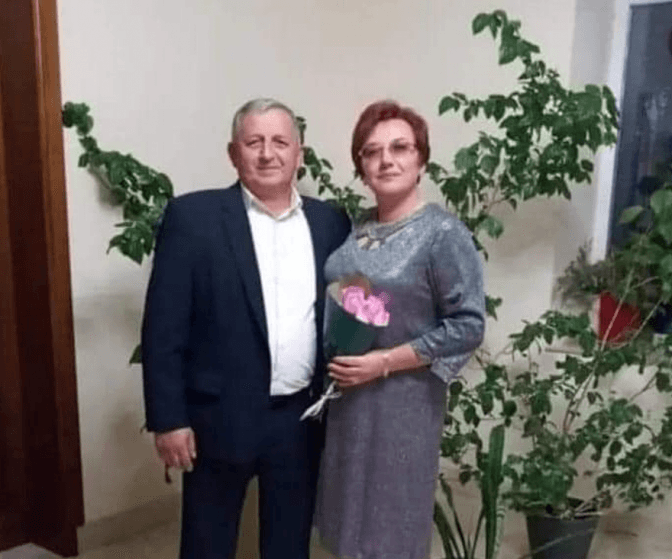 На фото Ігор і Оксана Масні