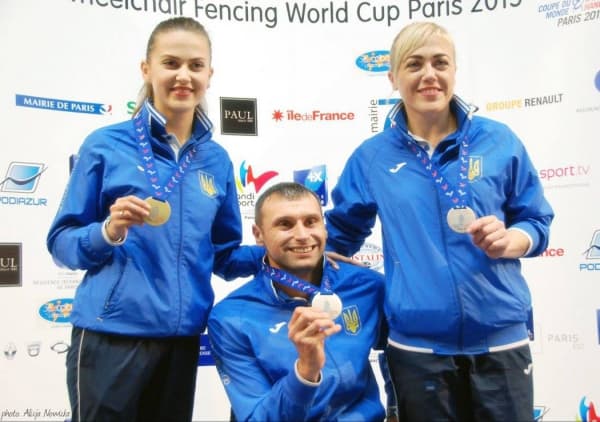 Львівські паралімпійці здобули медалі на Кубку світу з фехтування
