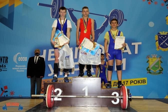 14-річний важкоатлет із Львівщини виборов золото на Чемпіонаті України U-17