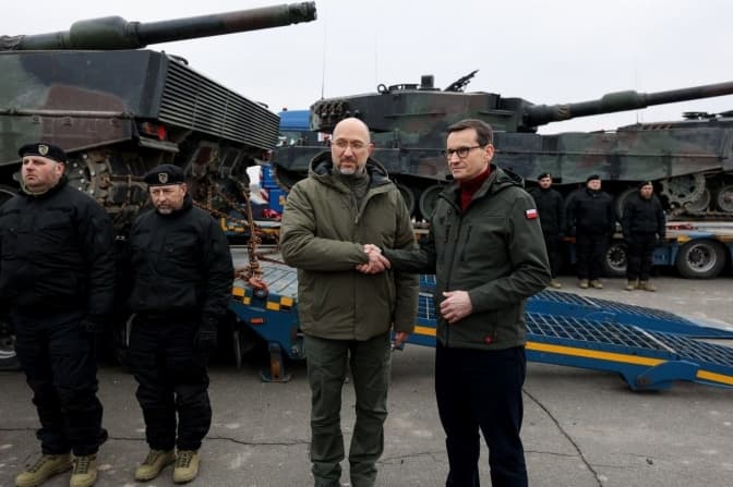 Польща передала Україні перші танки Leopard 2