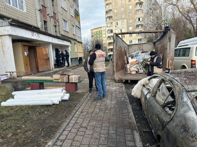 У Львові відновили подачу комунікацій в усі будинки, які постраждали від ракетної атаки