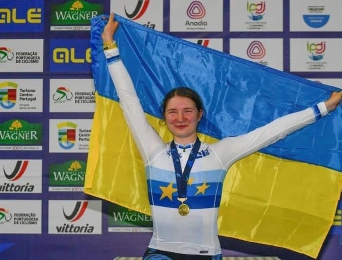 Львів’янка стала чемпіонкою Європи з велоспорту