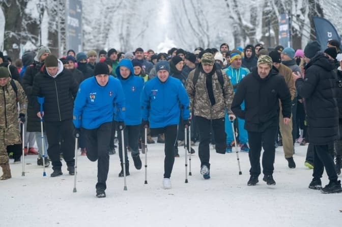 У Стрийському парку відбувся забіг для збору коштів на реабілітацію бійців