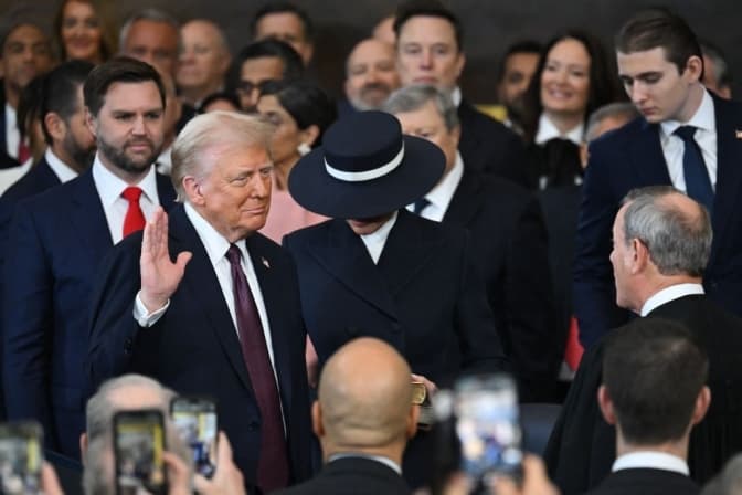 Дональд Трамп офіційно став 47-м президентом США