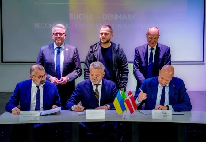 Бучанська громада отримає від Данії 3,4 мільйона євро на модернізацію водоканалу