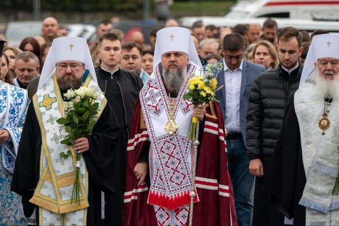 Митрополит Епіфаній вшанував у Львові пам’ять загиблих бійців