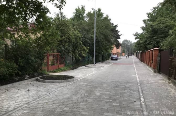 У Львові відремонтували вулицю Сельських. Фото