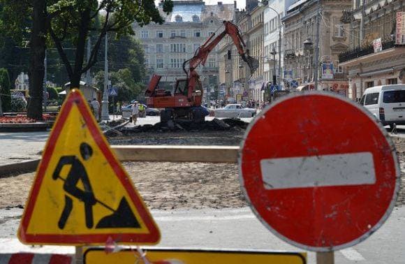 Які вулиці Львова ще ремонтують. Перелік